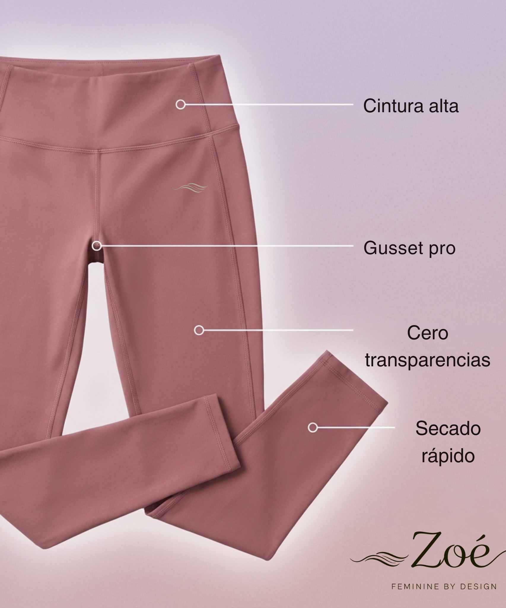 Leggings Zoe® – Cero transparencias. Cero incomodidades.